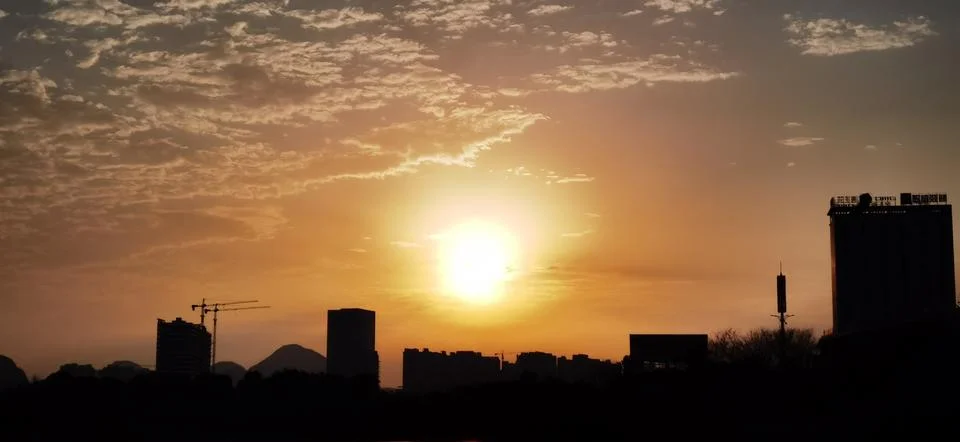 Sunset Stock Photos