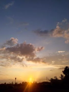 Sunset Foto stock