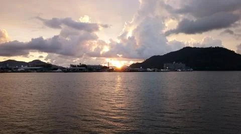 Sunset. Stock Photos