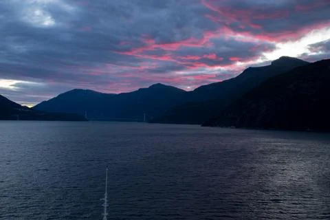 Sunset Foto stock