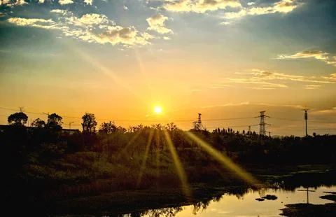 Sunset Stock Photos