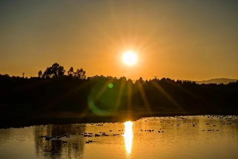 Sunset Stock Photos