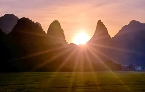 Sunset Stock Photos