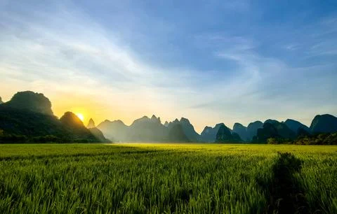 Sunset Stock Photos