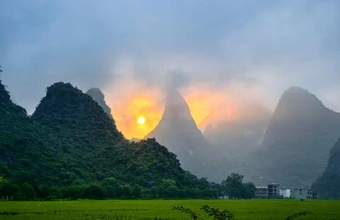 Sunset Stock Photos