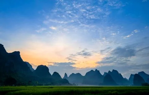 Sunset Stock Photos