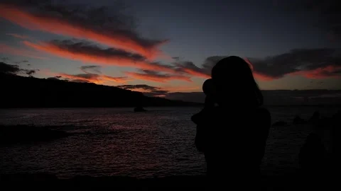 Sunset photographer 67 Stock Footage 155495016