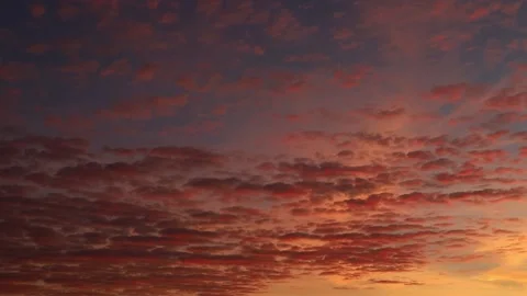 Sunset with pink clouds. Beautiful sky. Stock Footage 164391014