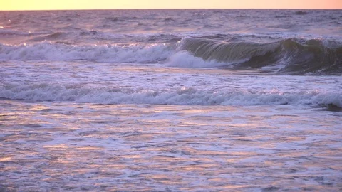 Sunset pink Stock Footage 107347371