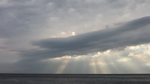 Sunset in Piran Stock Footage 61965462