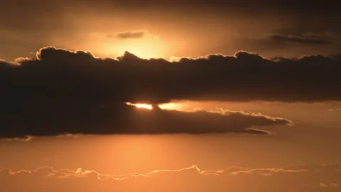 Sunset Plane Stock Footage 168215018