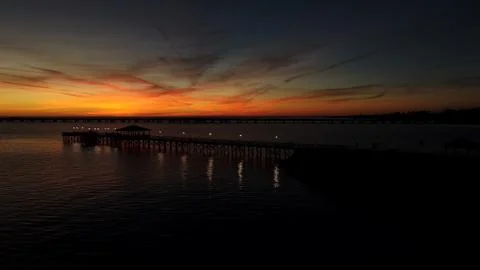 Sunset Point Mandeville Stock Photos