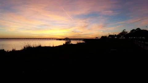 Sunset Point Mandeville Stock Photos