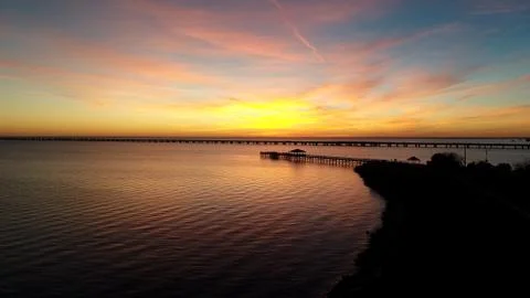 Sunset Point Mandeville Stock Photos