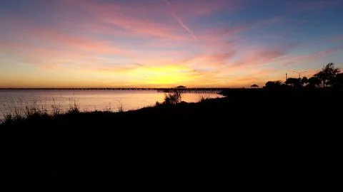 Sunset Point Mandeville Stock Photos