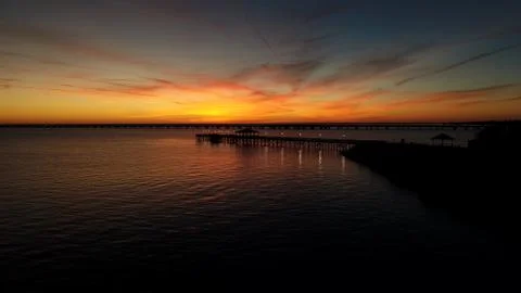 Sunset Point Mandeville Stock Photos