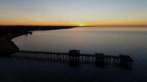 Sunset Point Sunrise Stock Photos