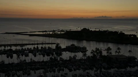 Sunset at the prince Stock Footage 150399538