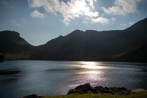 Sunset Quarry Stock Photos