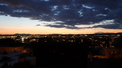 Sunset in Quebec Canada Stock Footage 92191012