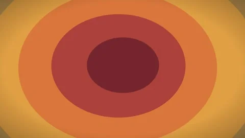 Sunset radial gradient bloom abstract fluid background, smooth silk motion loop 스톡 동영상 342635907