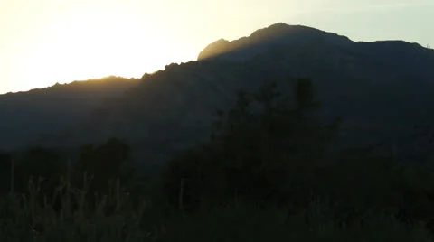 Sunset real time Video stock 25325041