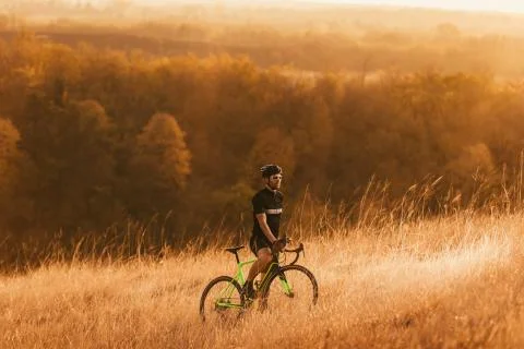 Sunset recreation Stock Photos