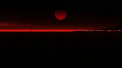 Sunset with red clouds background,best animation in 4k. Stock Footage 201379298