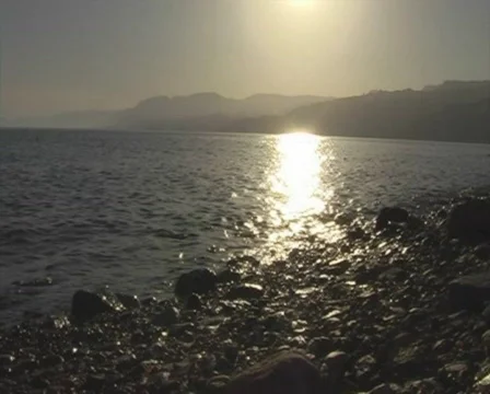 Sunset on Red sea Video stock 341624