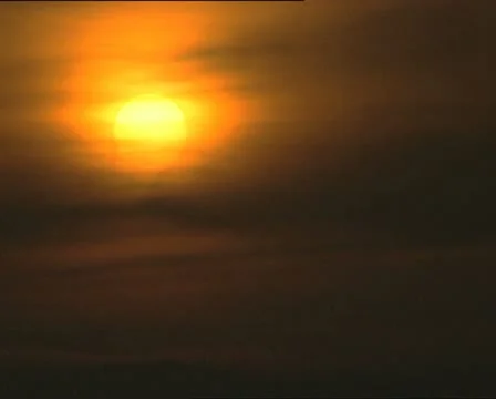 SUNSET with red sky Video stock 11400987