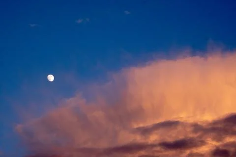 Sunset on Red Square in Moscow Stock Photos
