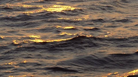 Sunset Reflecting on Water Stock Footage 103479920