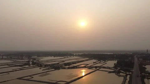 Sunset reflection 스톡 동영상 151213714