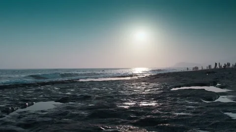 Sunset Reflection Stock Footage 339706233