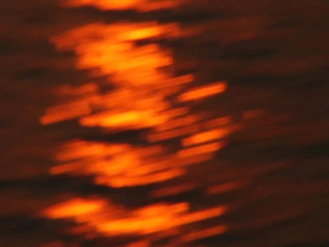 Sunset reflection in lake Stock Footage 22936229