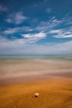 Sunset reflection Stock Photos