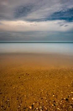 Sunset reflection Stock Photos