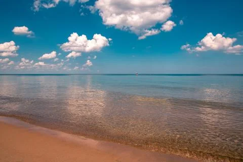 Sunset reflection Stock Photos