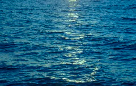 Sunset Reflection in the Sea 写真素材