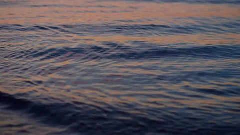 Sunset Reflections on Calm Water. Stock Footage 306653431