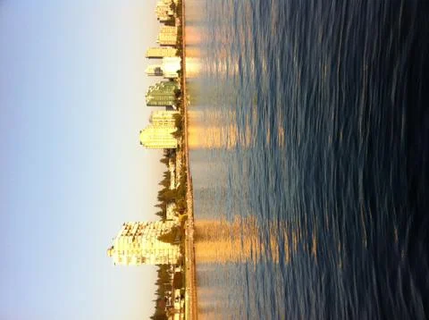 Sunset Reflections Stock Photos