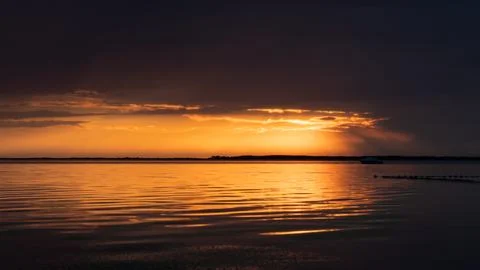 Sunset Reflections Foto stock