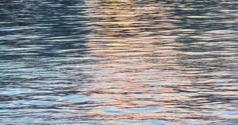 Sunset reflections in the water - 4K (UltraHD) Stock Footage 39758605