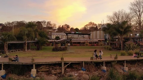 Sunset In Reverse Stock Footage 116979957