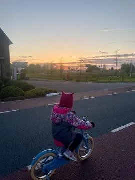 Sunset Ride Stock Photos