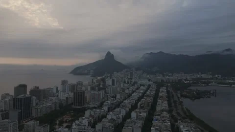 Sunset in Rio de Janeiro Stock Footage 293025831