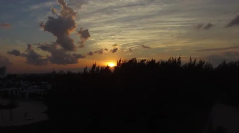 Sunset Rising Camera Video stock 59411364