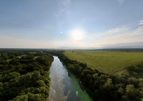 Sunset River Stock Photos