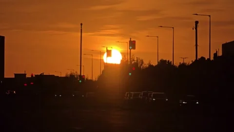 SUNSET ROADS 库存影片 285514869