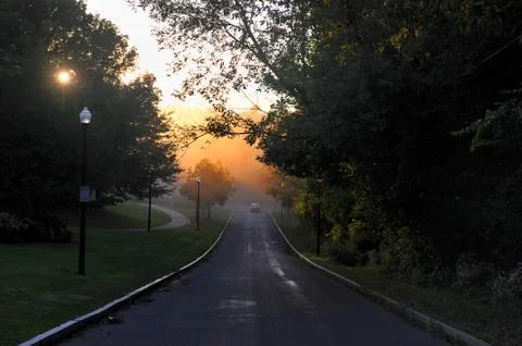 Sunset on Rochester Stock Photos